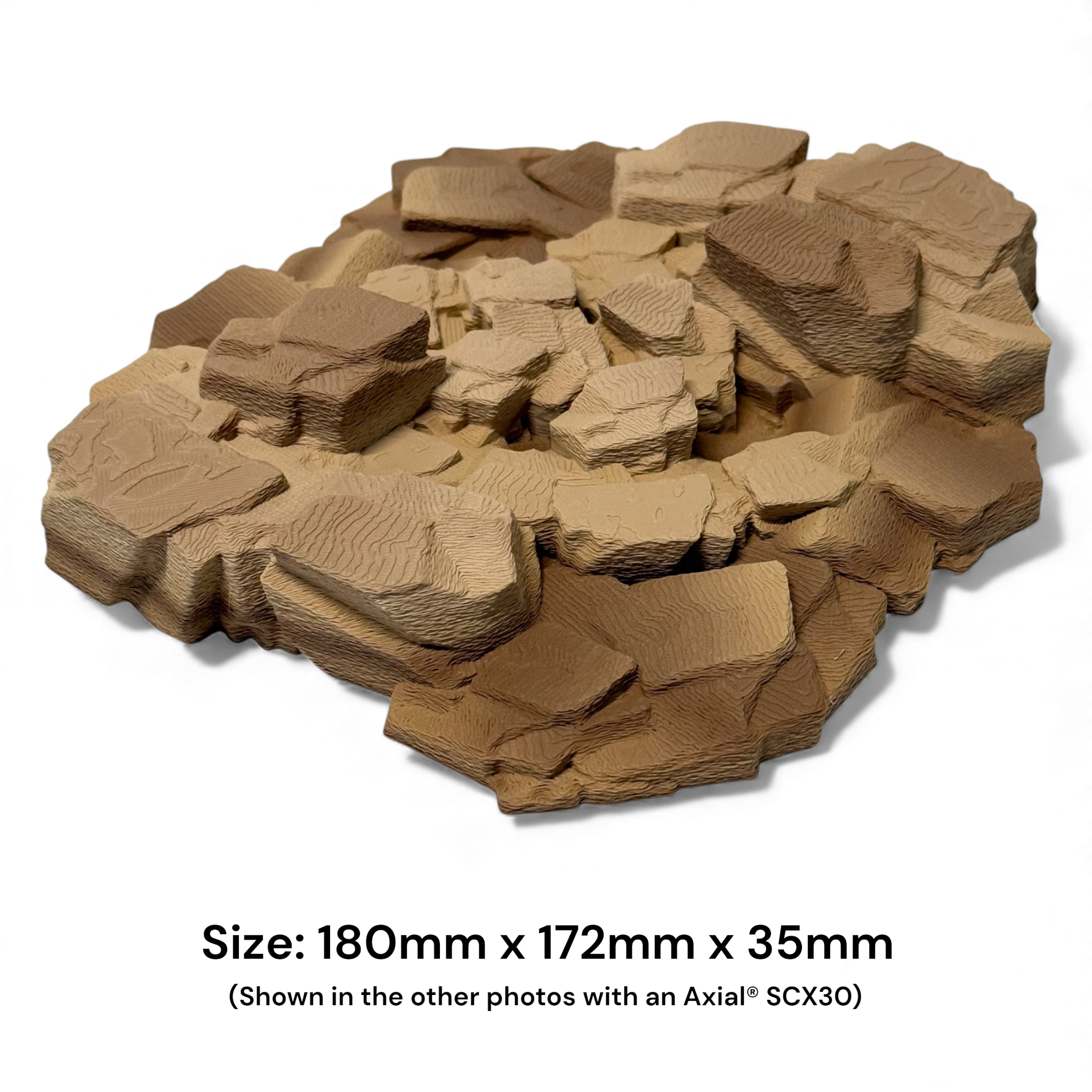 Sedimentary Rock Display Terrain (1/30 Scale)
