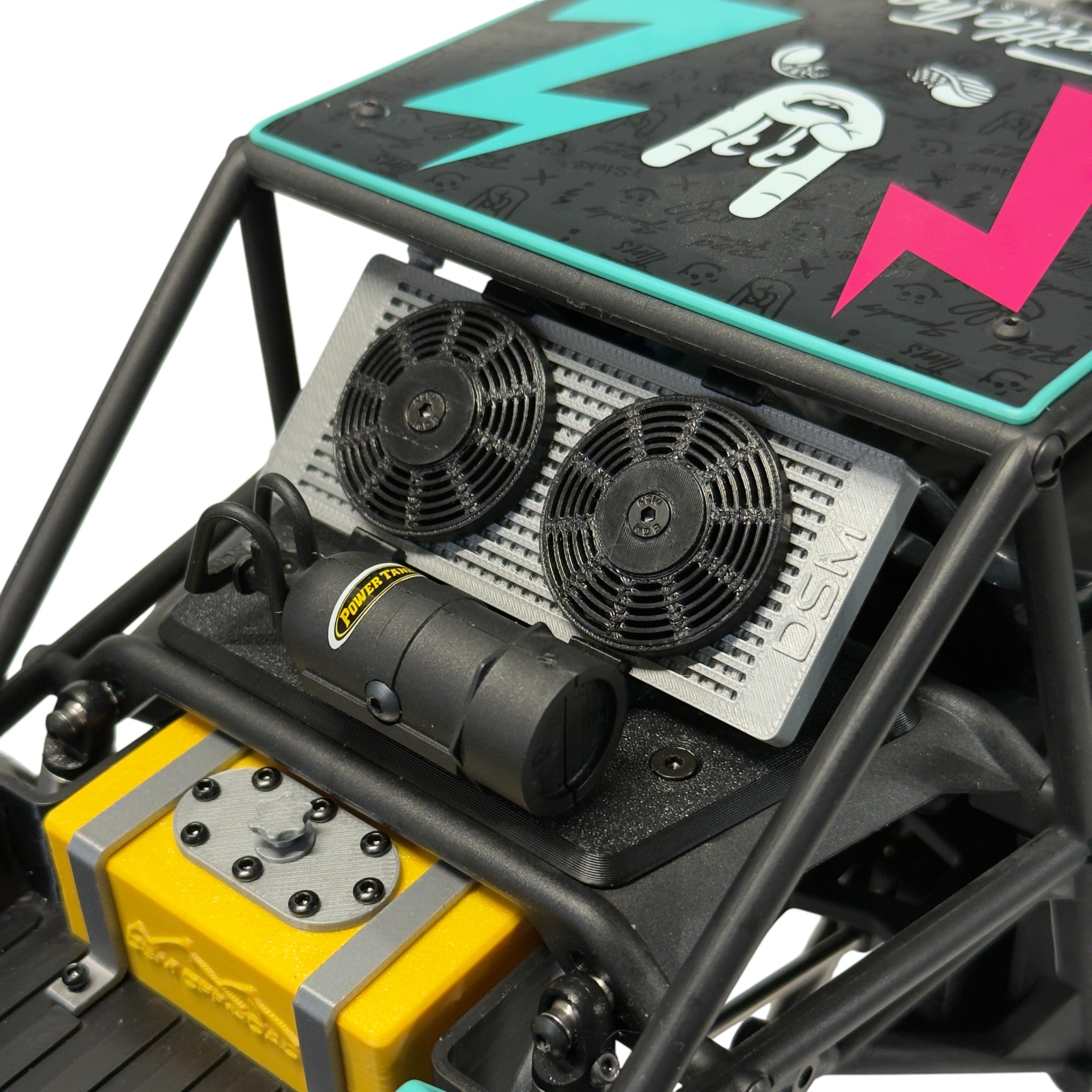 Rear High Mount Radiator (Fits Vanquish® H10 Optic)