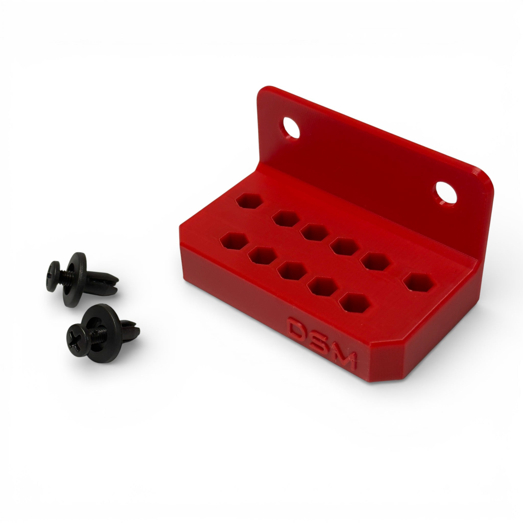 Wall Mount Bit Holder (1/4 Drive Hex)