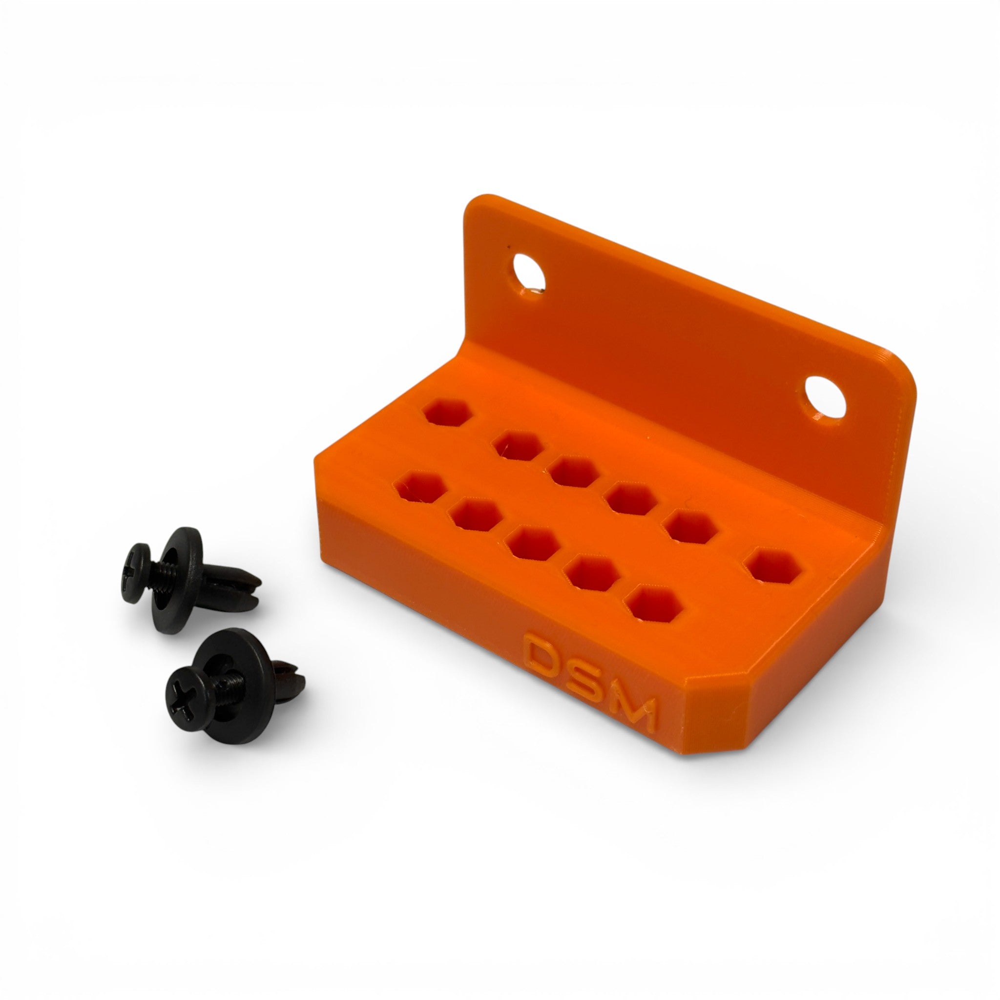 Wall Mount Bit Holder (1/4 Drive Hex)