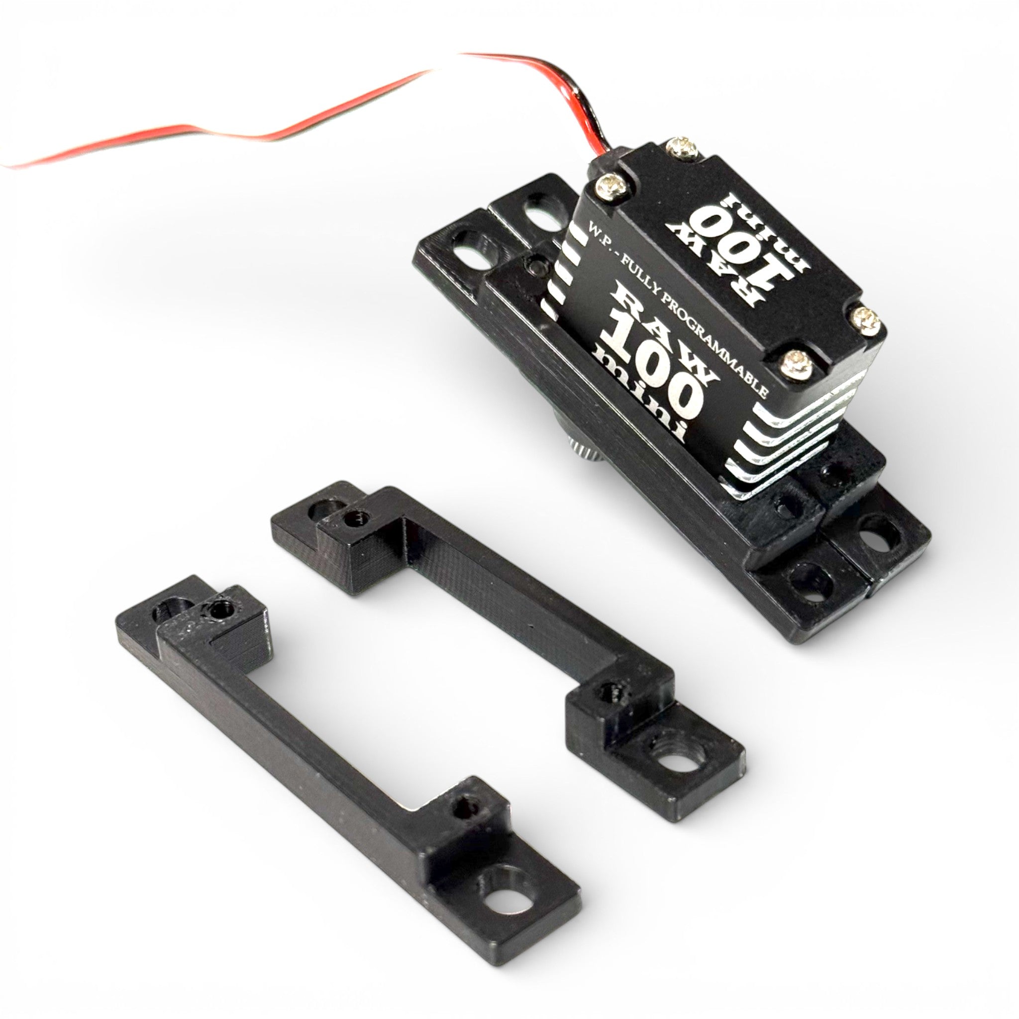 RAW100 Mini Servo To Full Size Adapters (2 Pack)