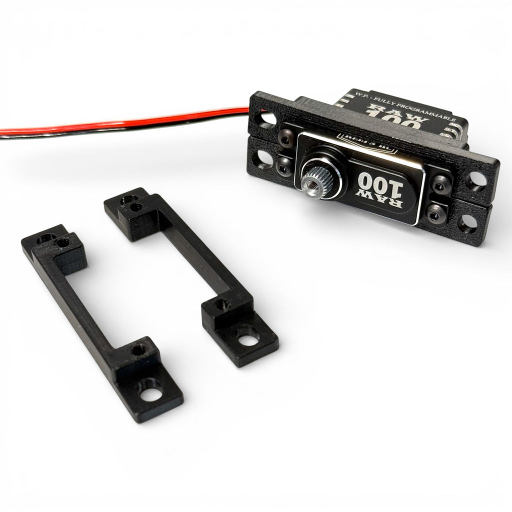 RAW100 Mini Servo To Full Size Adapters (2 Pack)