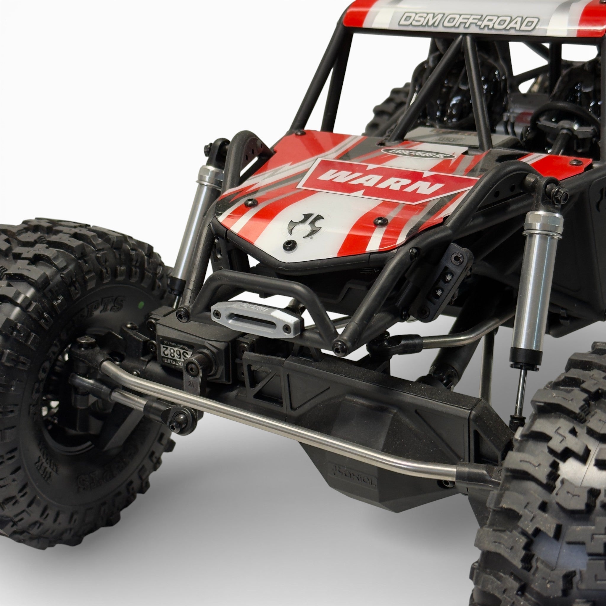 Scale Accessory Pack for Axial® Gilamon – Mini Fuel Cell, Radiator & Winch Fairlead