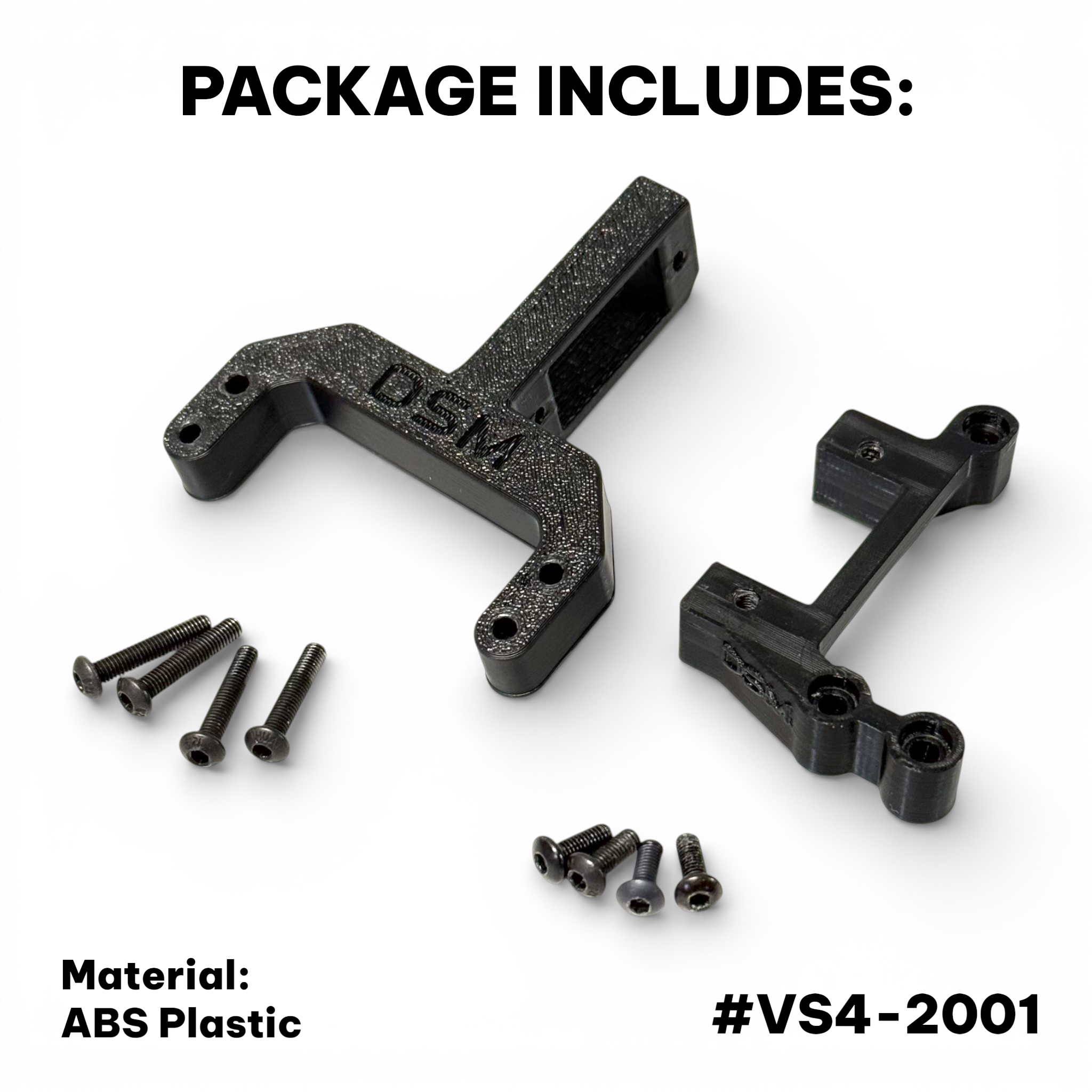 Mini Servo Mounting Kit for Vanquish® VS410 – Works with Reefs® 55Micro, 2065 Servos