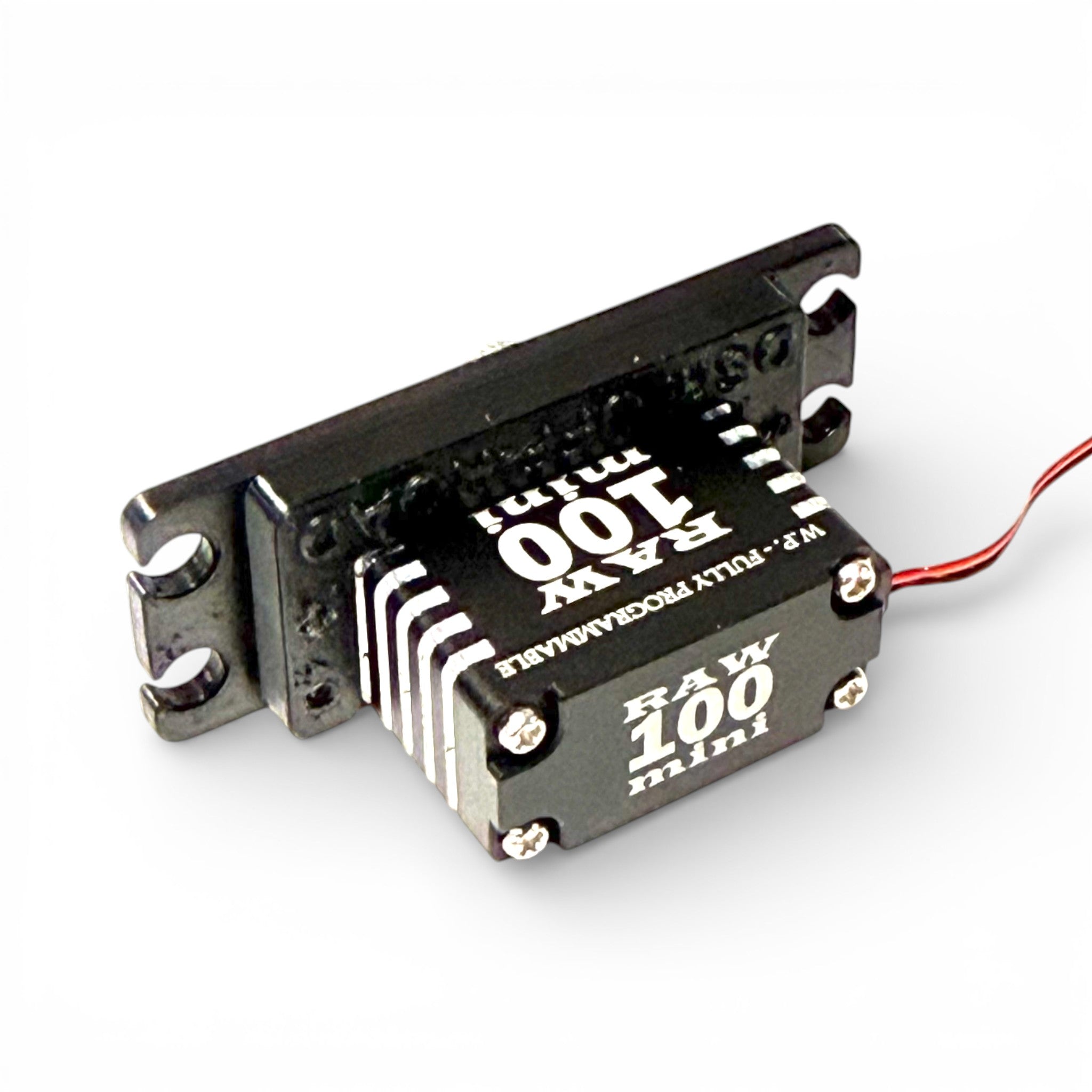 Mini Servo To Full Size Adapters (Standard and Offset) - Works with Reefs® RAW100 (STL File)