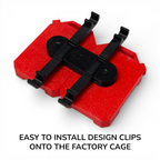 Scale Dual Rear Fuel Cans & Mounts (Fits Axial® SCX10 III 1987 Toyota SR5)