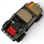 Scale Dual Rear Fuel Cans & Mounts (Fits Axial® SCX10 III 1987 Toyota SR5)