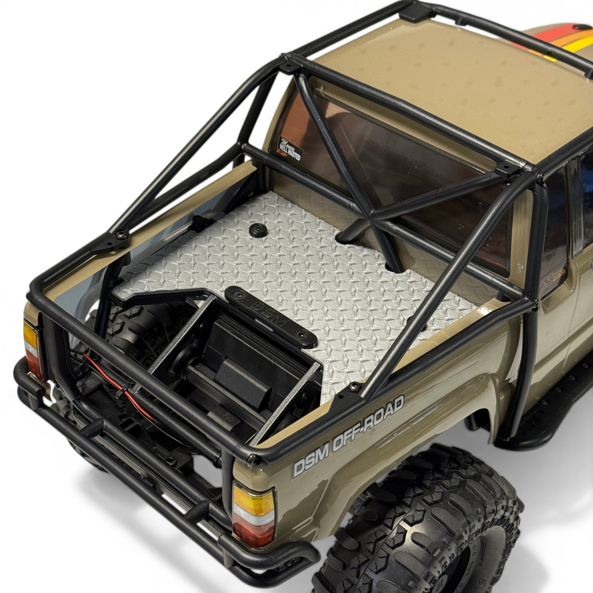 Scale Bed Floor - Fits Axial® SCX10 III 1987 Toyota SR5 – DSM Off-Road