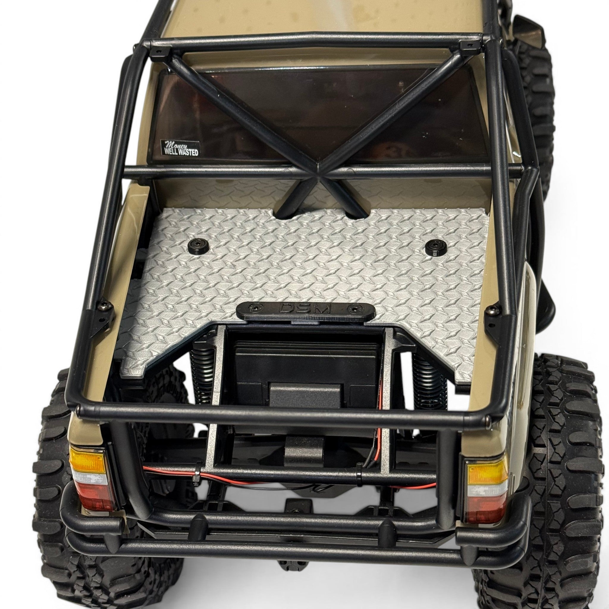 Scale Bed Floor - Fits Axial® SCX10 III 1987 Toyota SR5 (STL File)