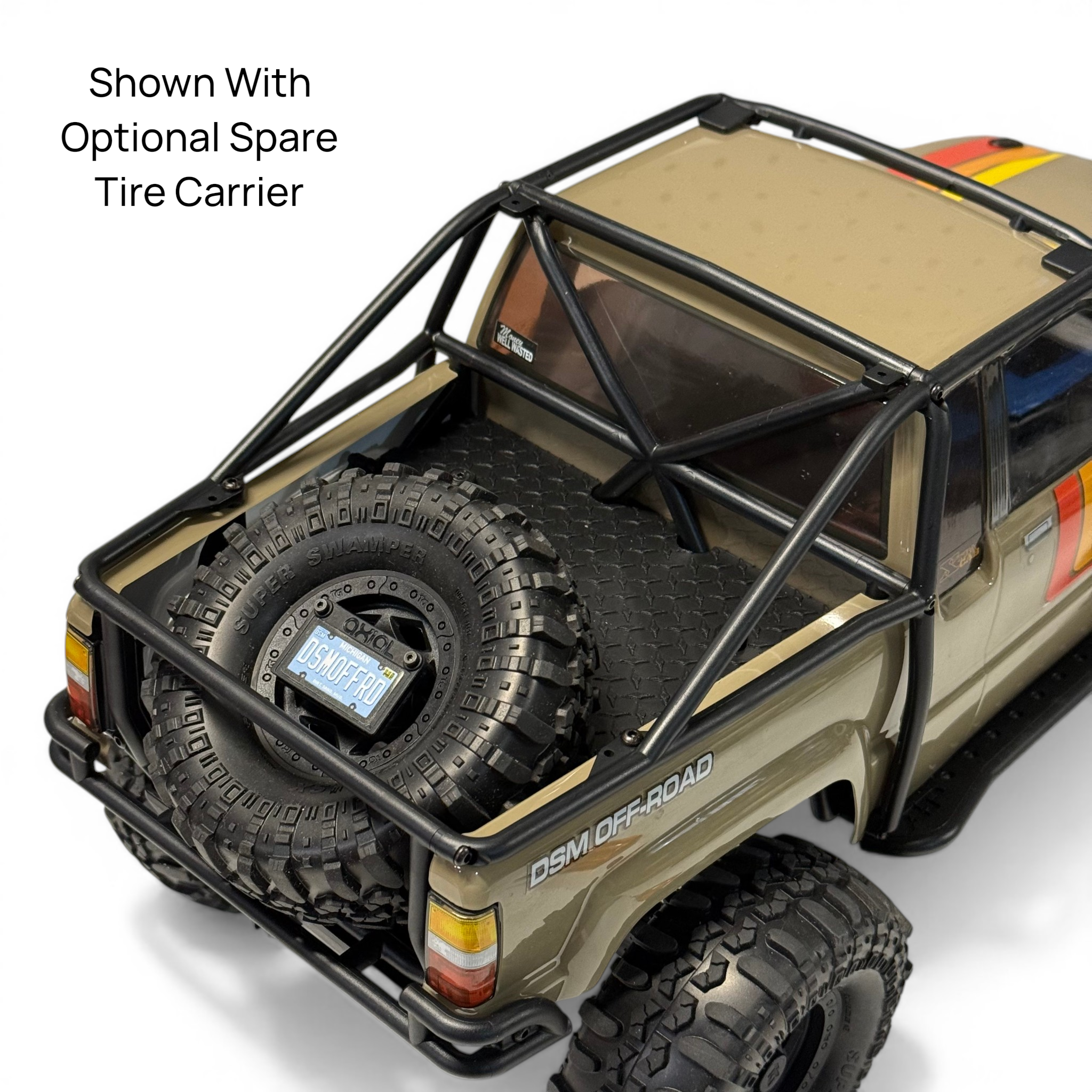 Scale Bed Floor - Fits Axial® SCX10 III 1987 Toyota SR5