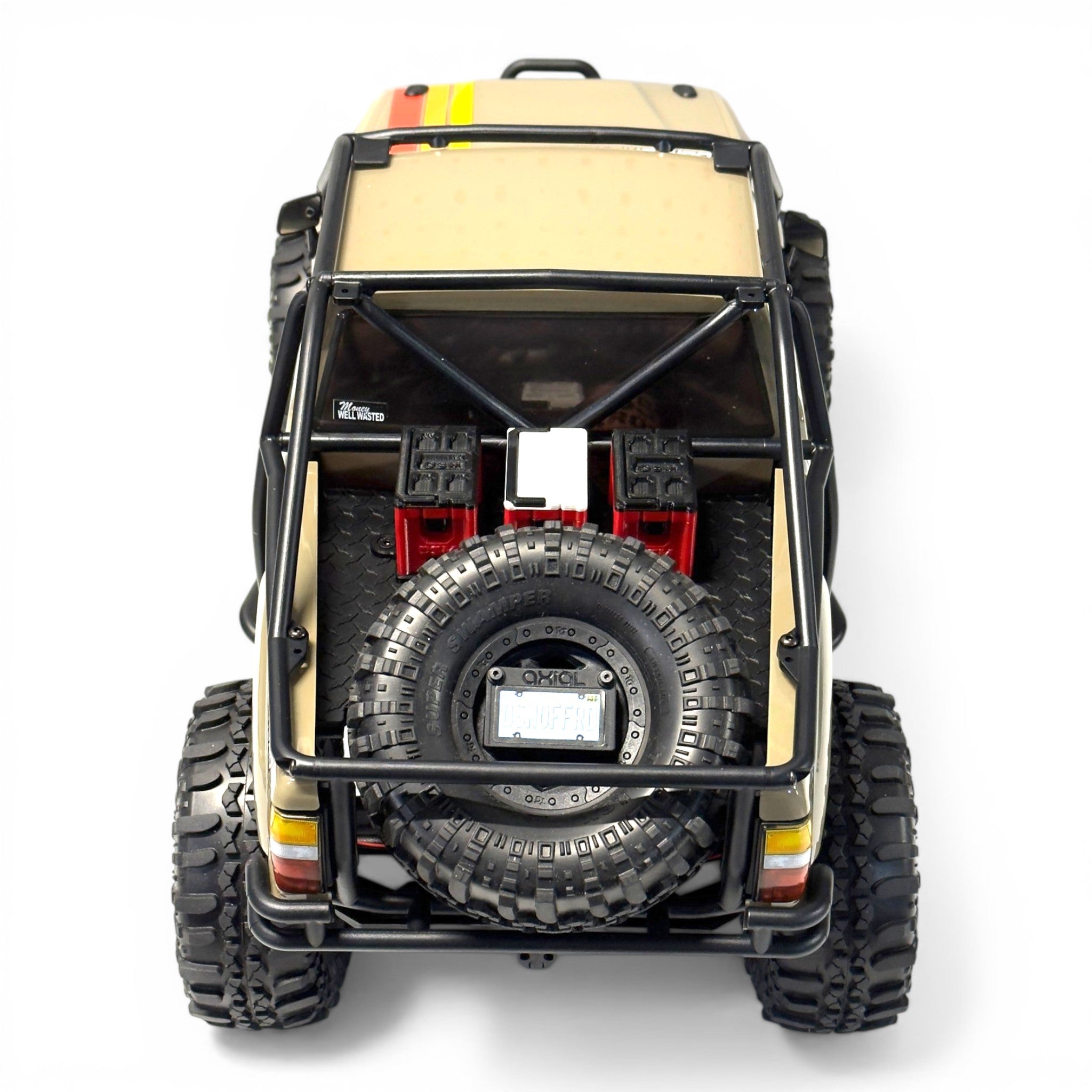 Scale Bed Pack – Tool Boxes, Cooler & Spare Mount (Fits Axial® SCX10 III SR5) (STL File)