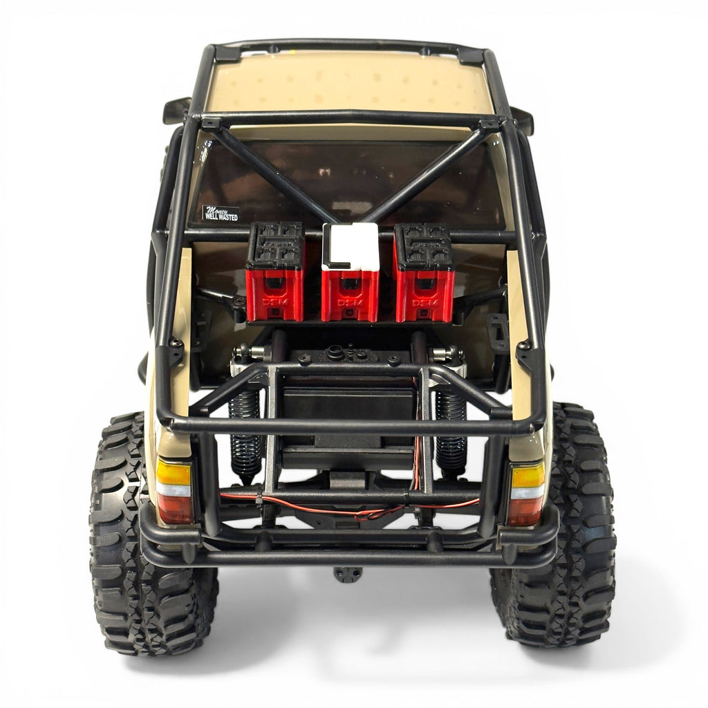 Rear Bed Tool Boxes, Cooler & Mount (Fits Axial® SCX10 III SR5)