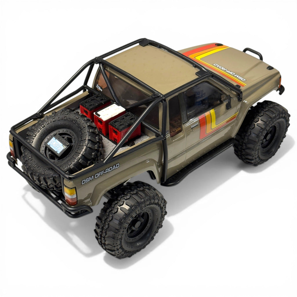 Scale Bed Pack – Tool Boxes, Cooler & Spare Mount (Fits Axial® SCX10 III SR5)