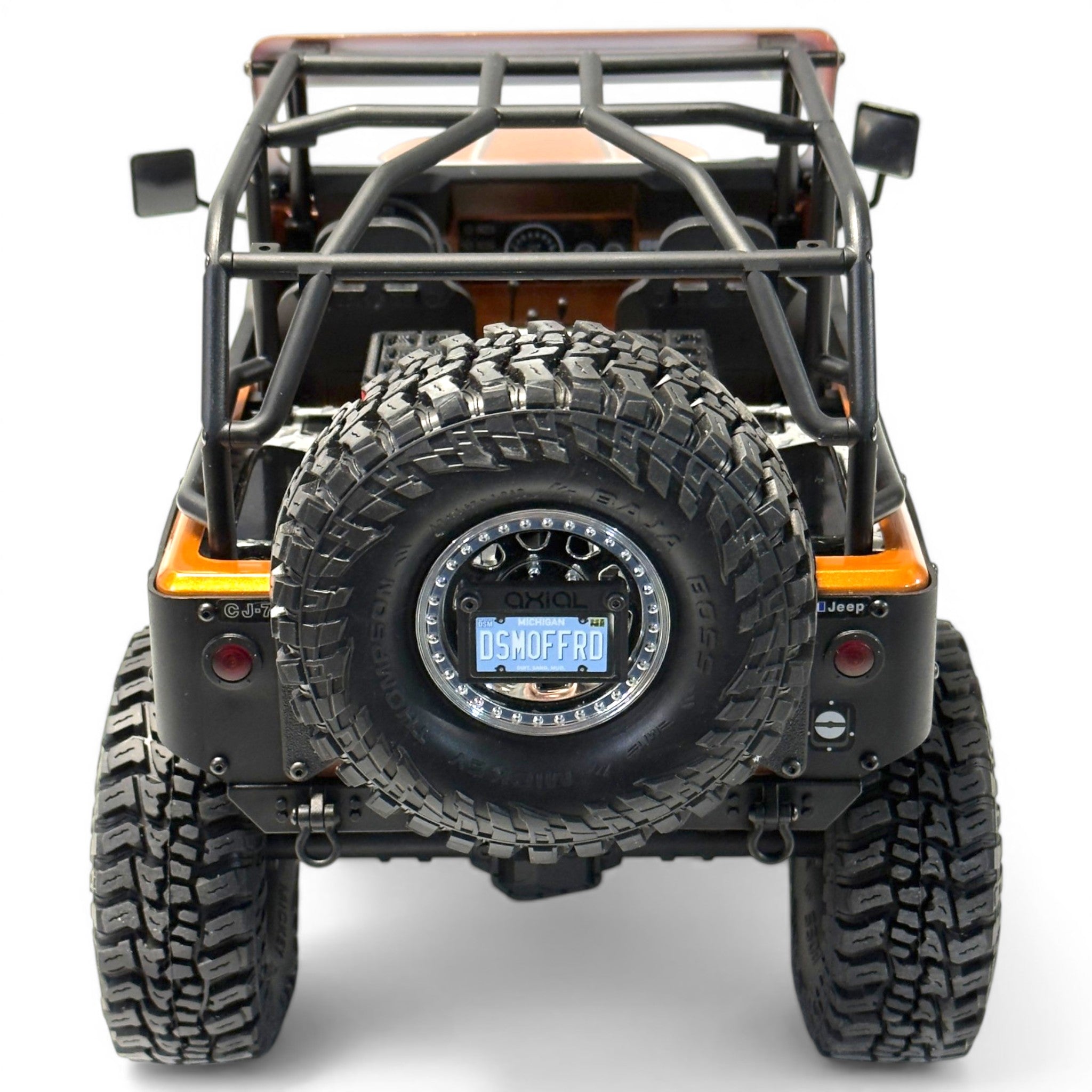 Spare Tire Carrier - Fits Axial® SCX10 III CJ-7 – DSM Off-Road