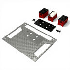 Tub Floor With Tool Boxes & Cooler- Fits Axial® SCX10 III CJ-7