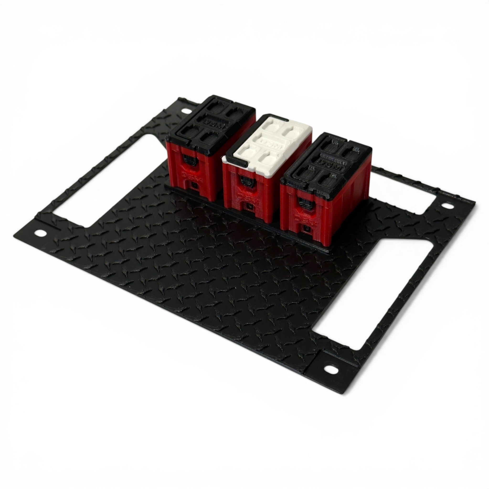 Tub Floor With Tool Boxes & Cooler- Fits Axial® SCX10 III CJ-7