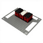 Tub Floor With Tool Boxes & Cooler- Fits Axial® SCX10 III CJ-7 (STL File)