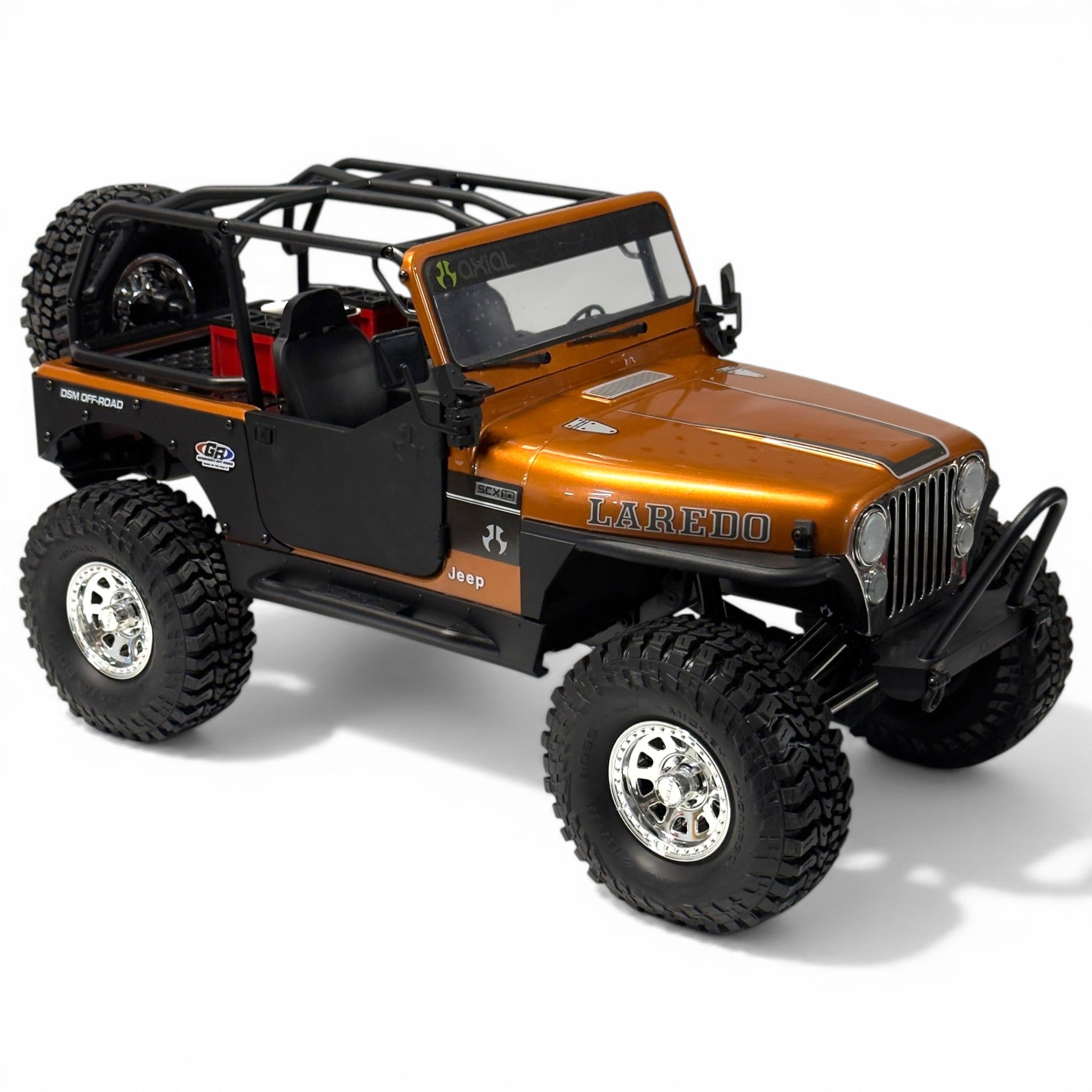 Spare Tire Carrier - Fits Axial® SCX10 III CJ-7 (STL File)