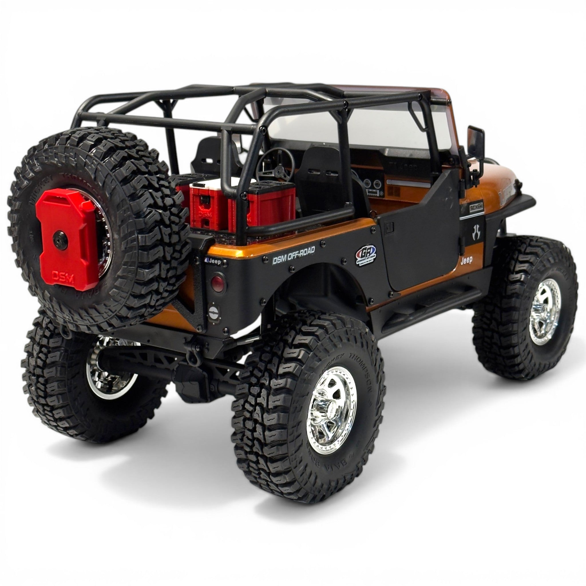 Spare Tire Fuel Can - Fits Axial® SCX10 III CJ-7, SR5 – DSM Off-Road