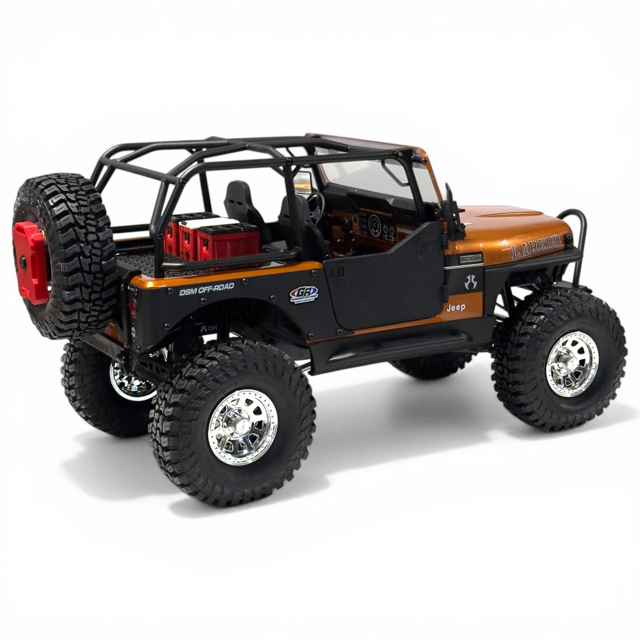 Spare Tire Fuel Can - Fits Axial® SCX10 III CJ-7, SR5