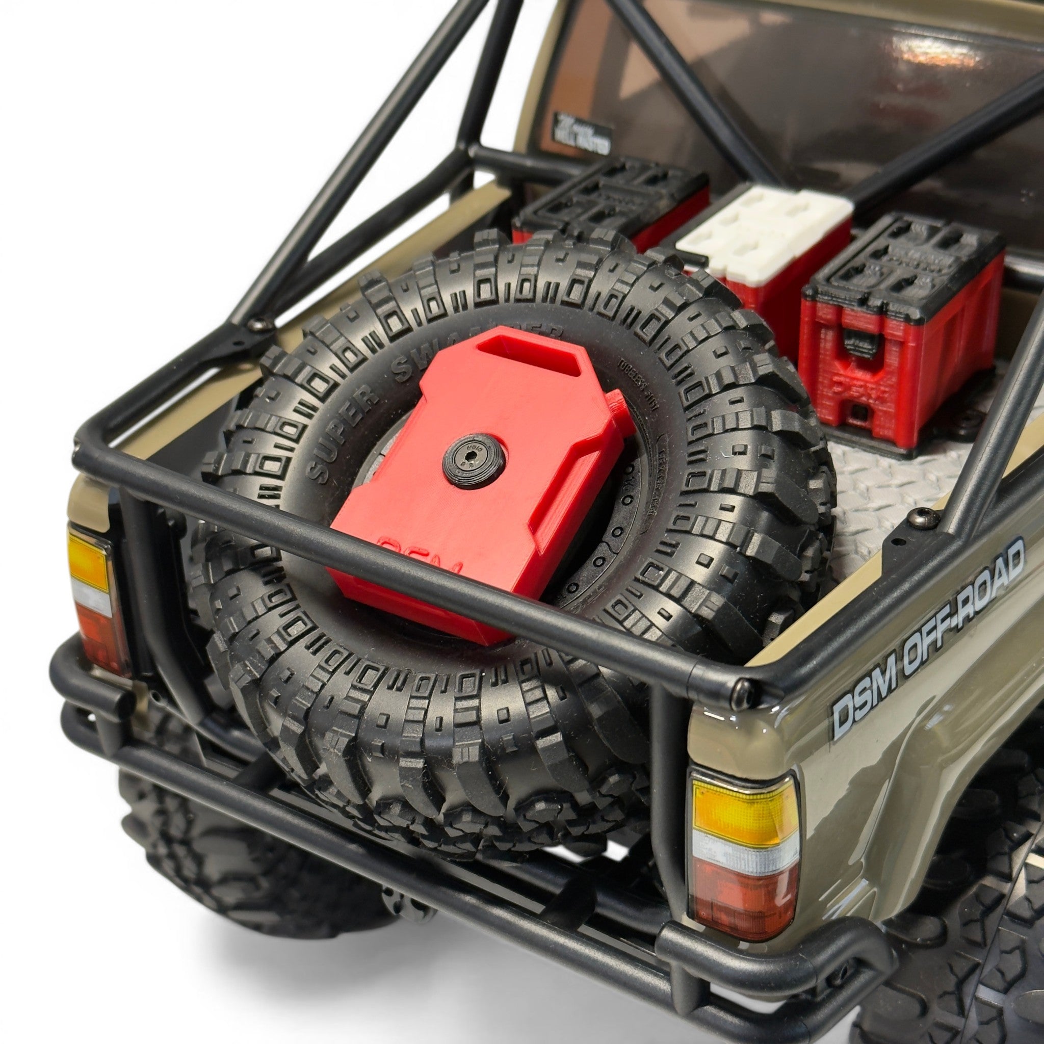 Spare Tire Fuel Can - Fits Axial® SCX10 III CJ-7, SR5 – DSM Off-Road
