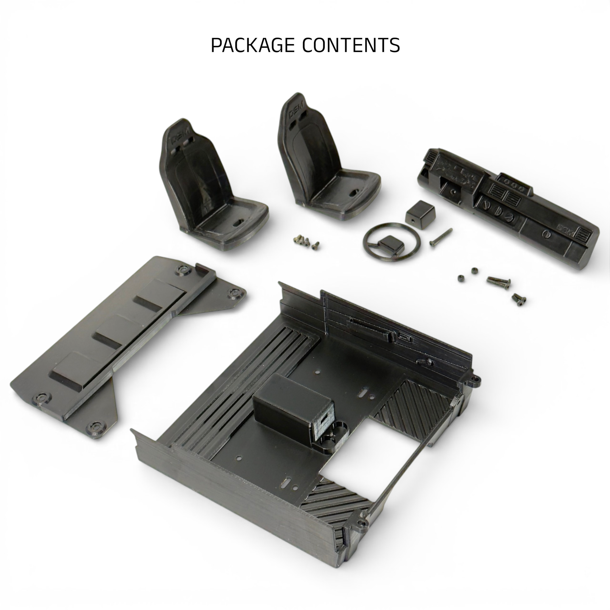 Interior Set - Fits Axial® SCX10 III 1987 Toyota SR5