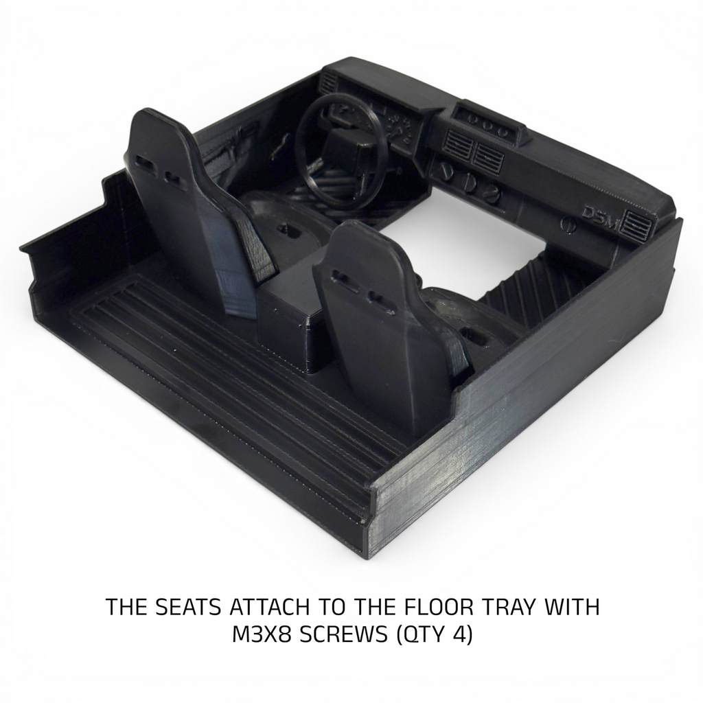 Interior Set - Fits Axial® SCX10 III 1987 Toyota SR5