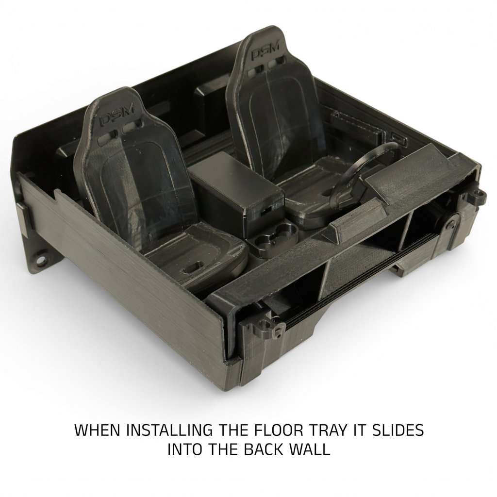 Interior Set - Fits Axial® SCX10 III 1987 Toyota SR5