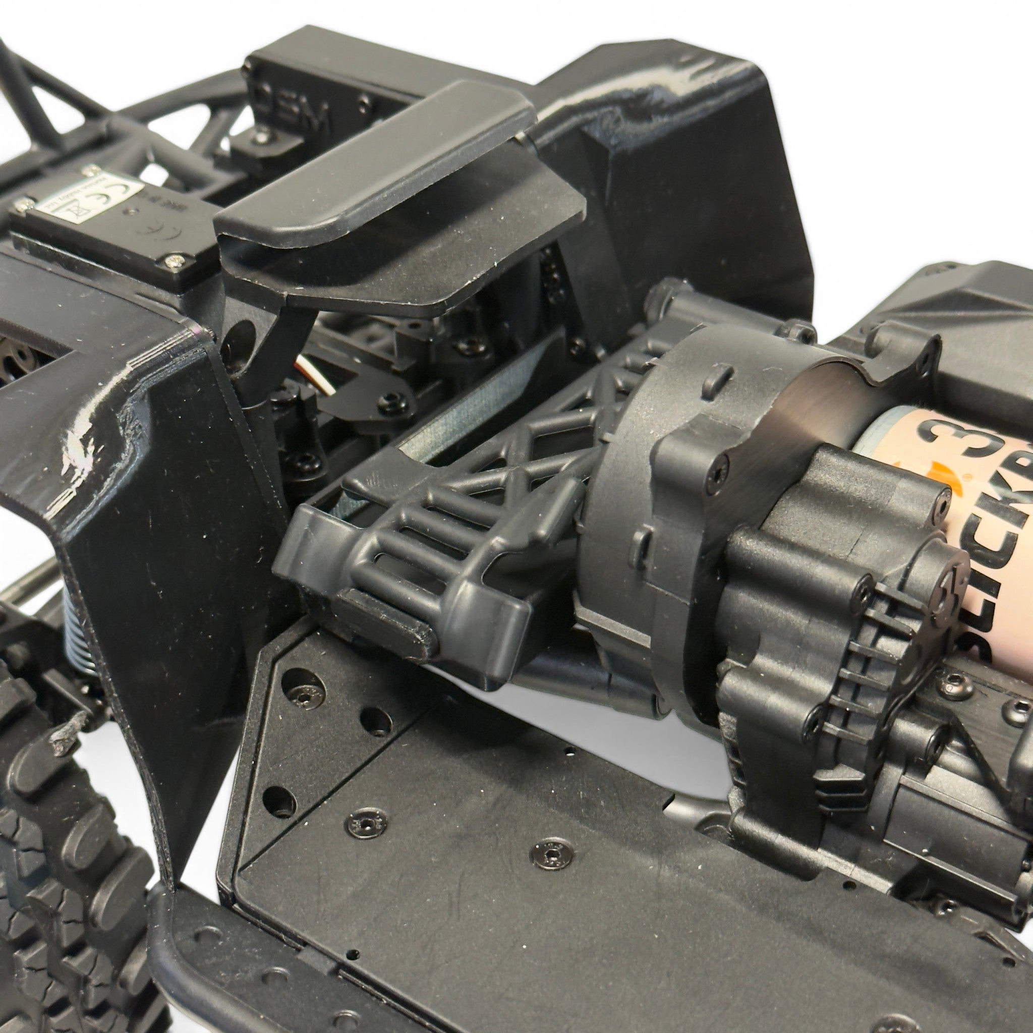 Compact Forward Battery Tray - Fits Axial® SCX10 III 1987 Toyota SR5 (STL File)