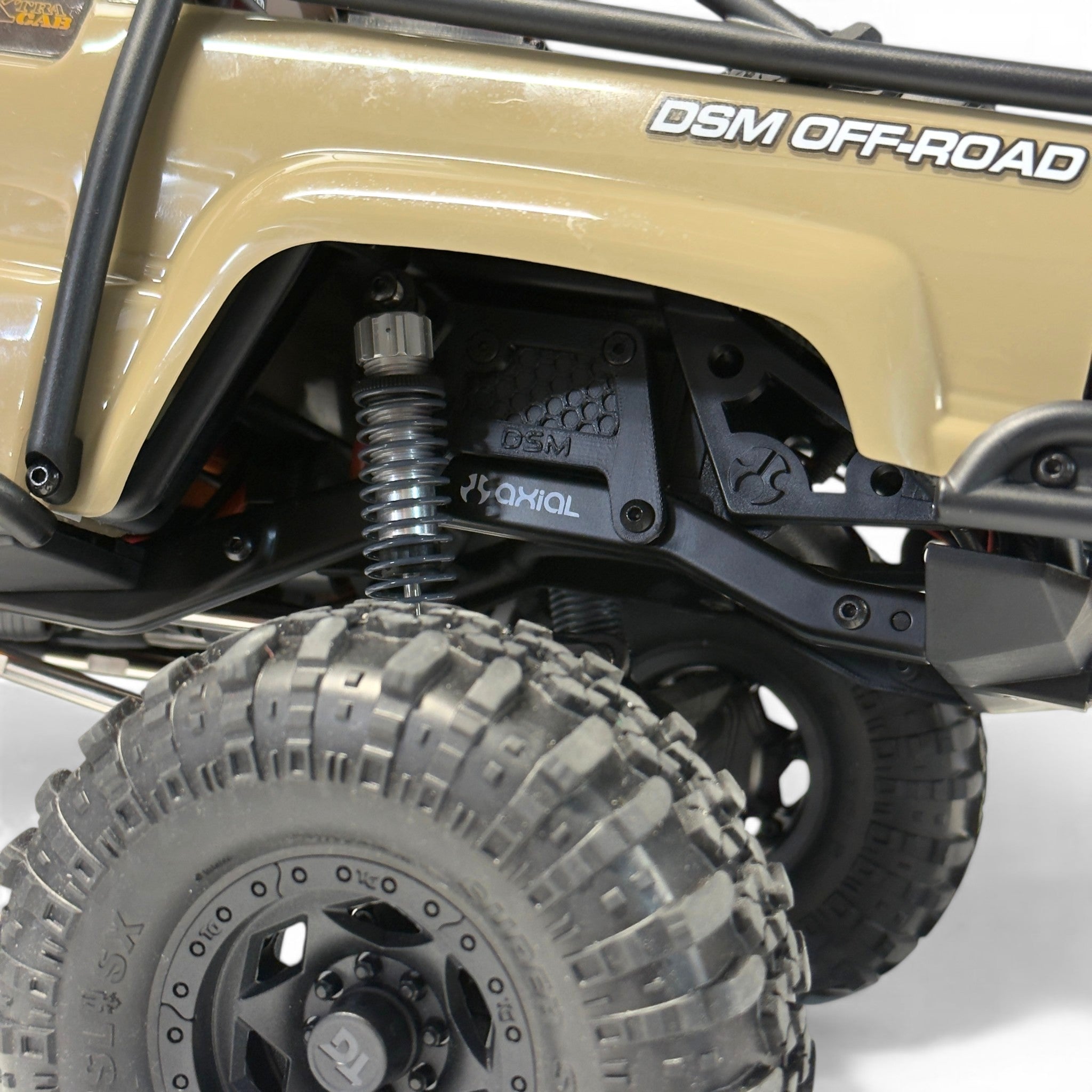 Performance Rear Shock Towers - Fits Axial® SCX10 III 1987 Toyota