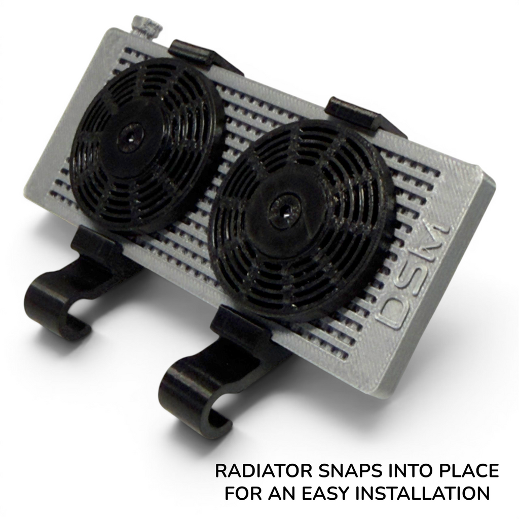 Scale Bed Pack – Tool Boxes, Cooler Radiator & Fuel Cell (Fits Vanquish® H10 Optic)
