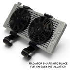 Scale Bed Pack – Tool Boxes, Cooler Radiator & Fuel Cell (Fits Vanquish® H10 Optic)