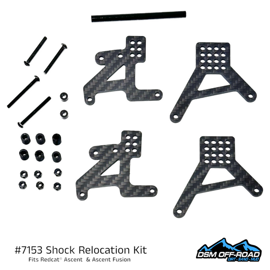 Shock Relocation Kit (Fits Redcat® Ascent & Fusion)