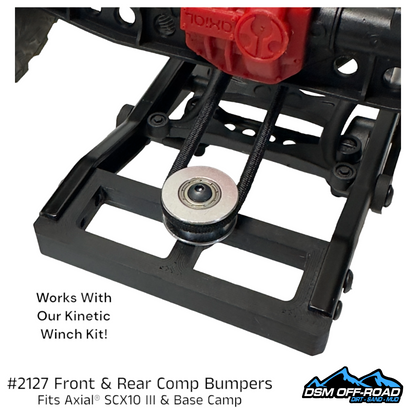 Front & Rear Comp Bumpers (fits Axial® SCX10 III & Base Camp)