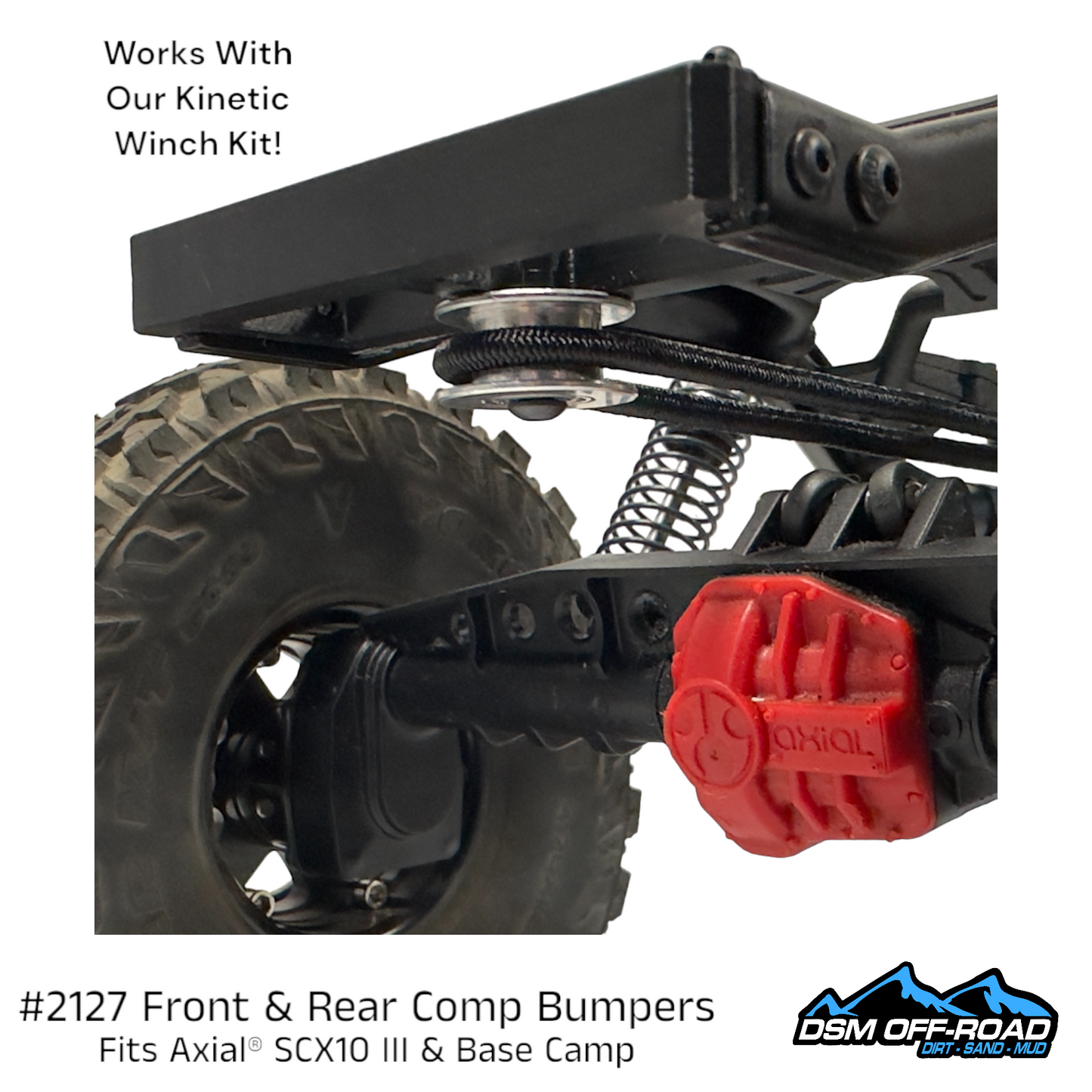 Front & Rear Comp Bumpers (fits Axial® SCX10 III & Base Camp)