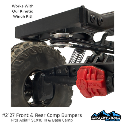 Front & Rear Comp Bumpers (fits Axial® SCX10 III & Base Camp)