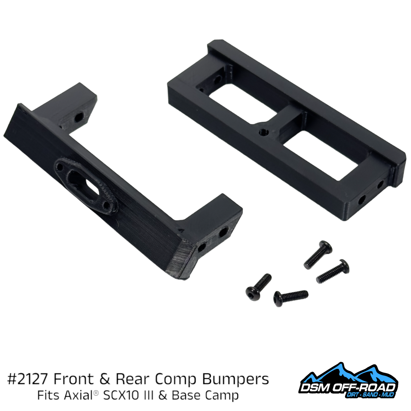 Front & Rear Comp Bumpers (fits Axial® SCX10 III & Base Camp)