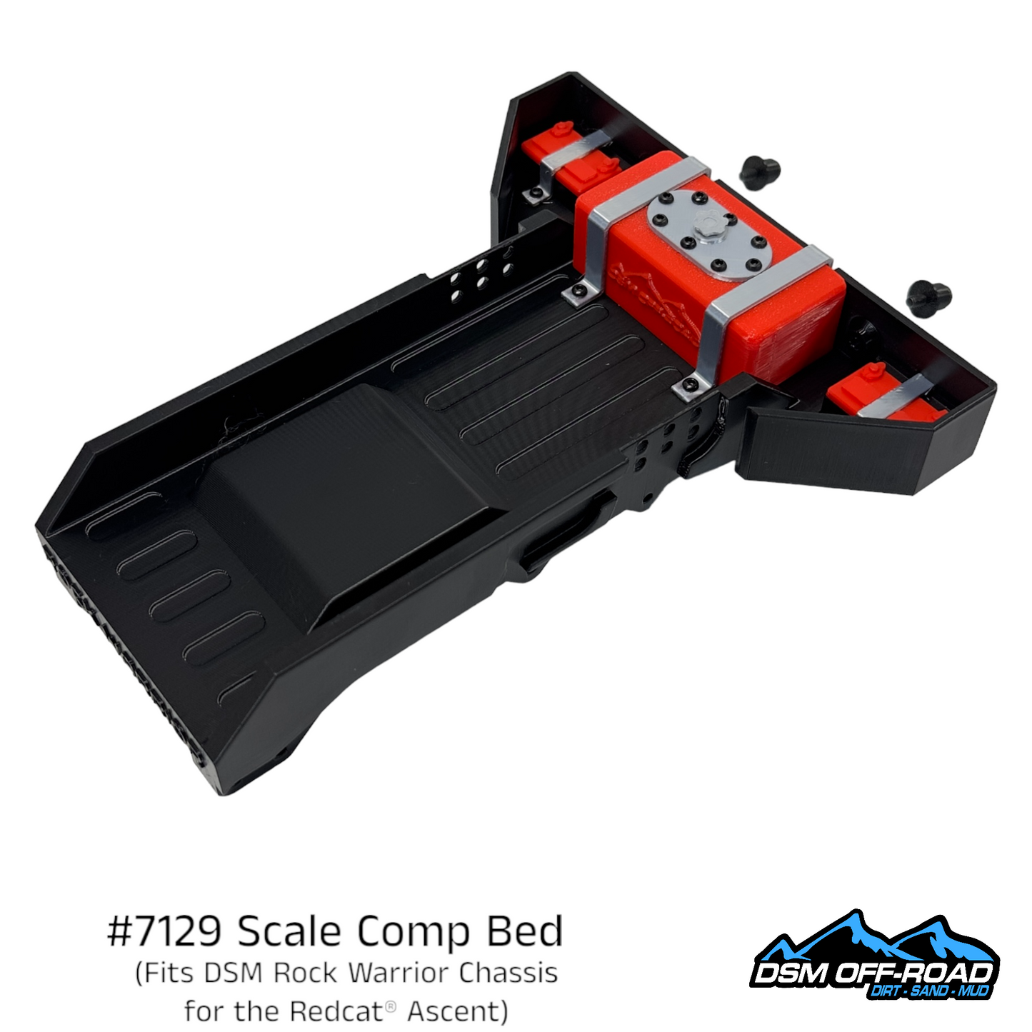 Scale Comp Bed (for Redcat® Ascent w/ DSM Rock Warrior V1 Chassis)