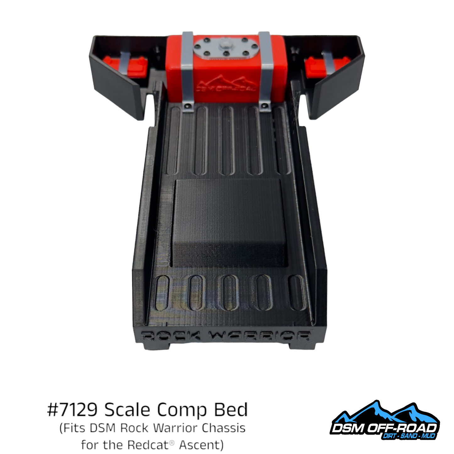 Scale Comp Bed (for Redcat® Ascent w/ DSM Rock Warrior V1 Chassis)