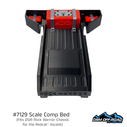Scale Comp Bed (for Redcat® Ascent w/ DSM Rock Warrior V1 Chassis)