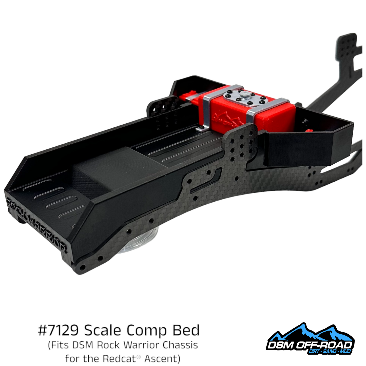 Scale Comp Bed (for Redcat® Ascent w/ DSM Rock Warrior V1 Chassis)
