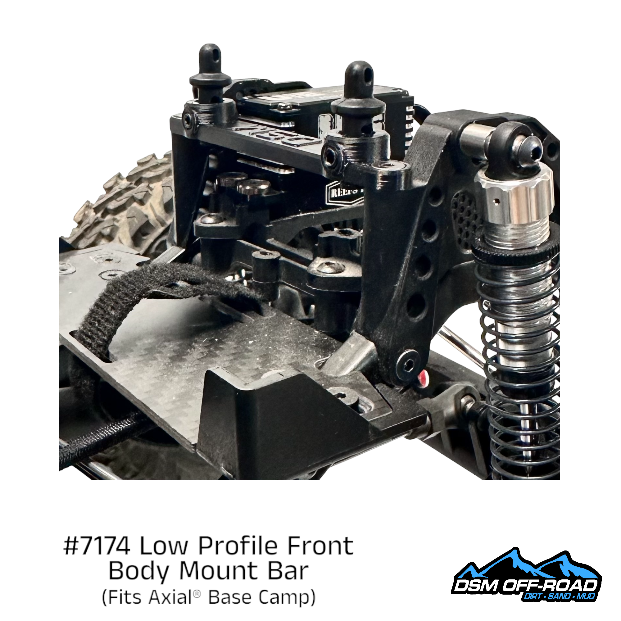 Low Profile Front Body Mount Bar (for Axial® Base Camp)