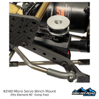 Micro Servo Winch Mount (Fits Element RC® Comp Fox)
