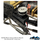 Micro Servo Winch Mount (Fits Element RC® Comp Fox)