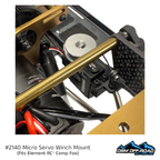 Micro Servo Winch Mount (Fits Element RC® Comp Fox)