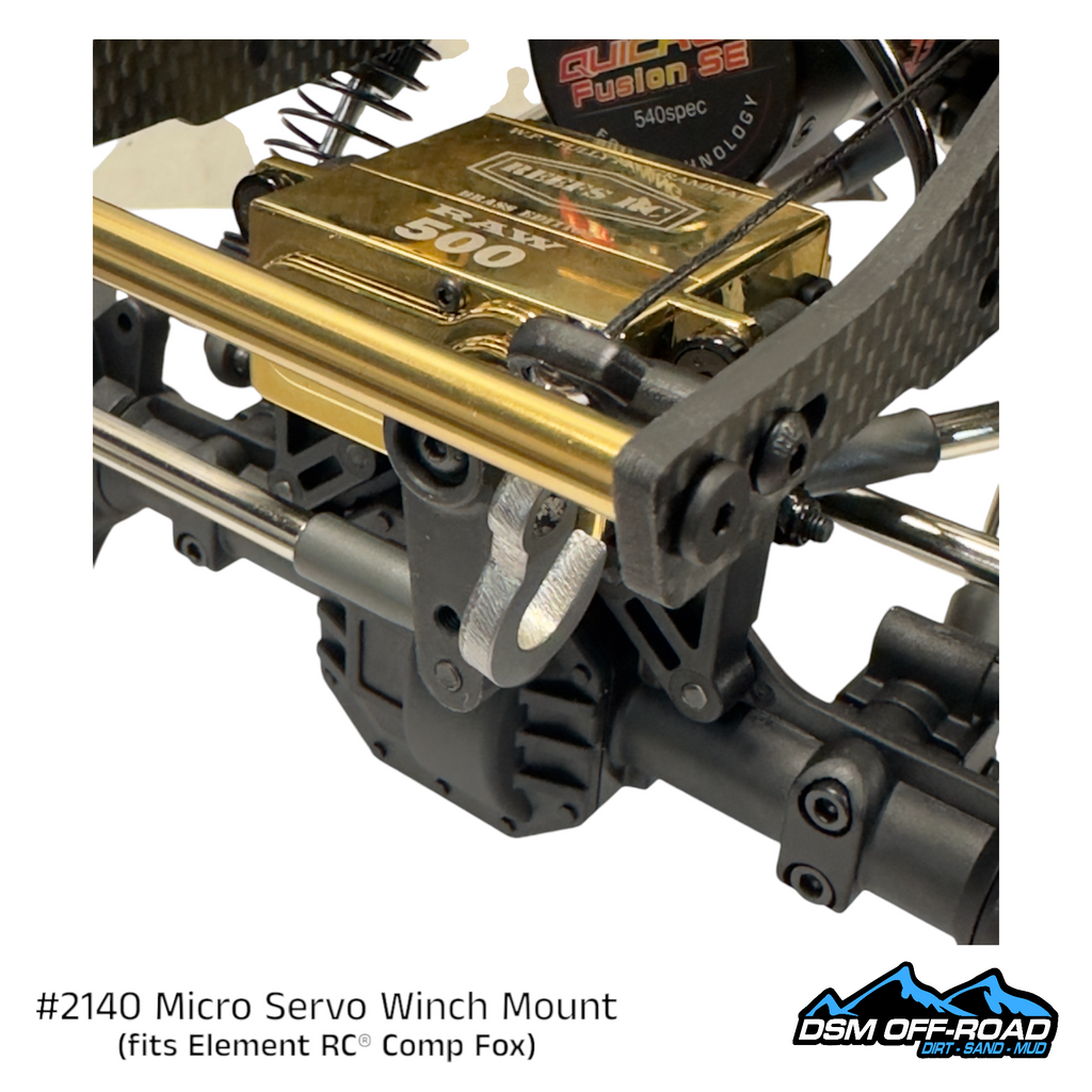 Micro Servo Winch Mount (Fits Element RC® Comp Fox)