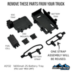 1400mah Battery Tray (Fits Losi® Mini LMT)