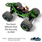 1400mah Battery Tray (Fits Losi® Mini LMT)