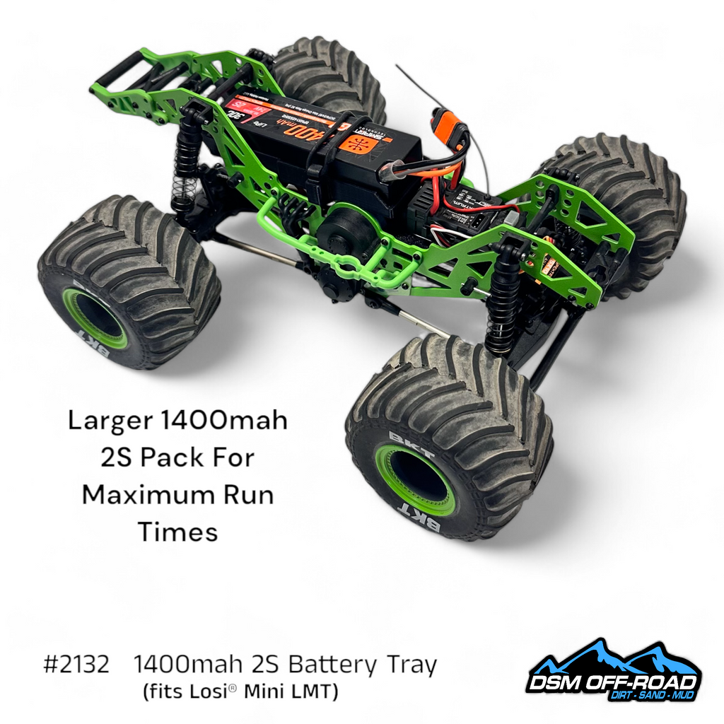 1400mah Battery Tray (Fits Losi® Mini LMT)