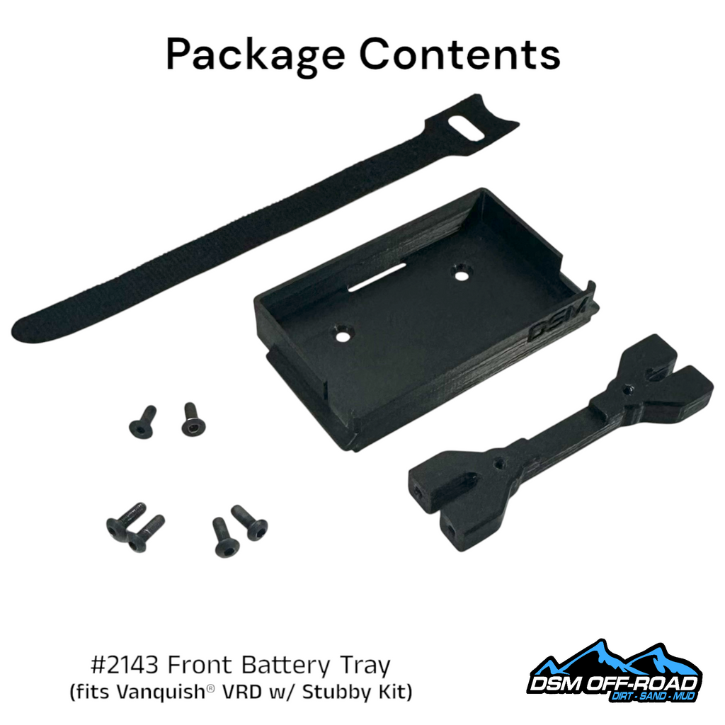 Small Front Battery Tray (Fits Vanquish® VRD with Stubby Kit)